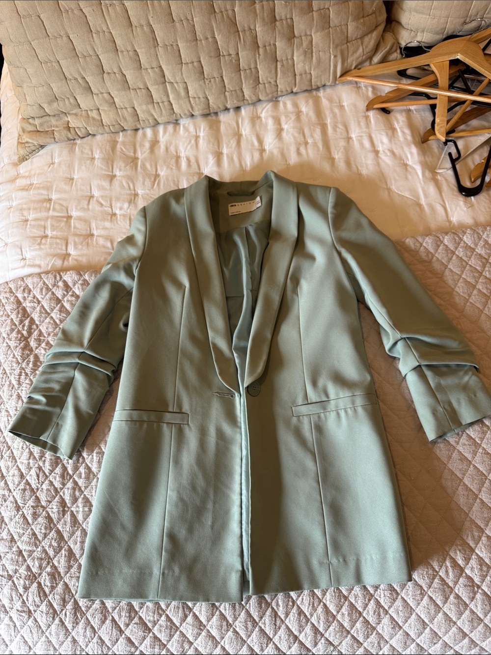 ASOS Sage Green Women's Blazer Jacket